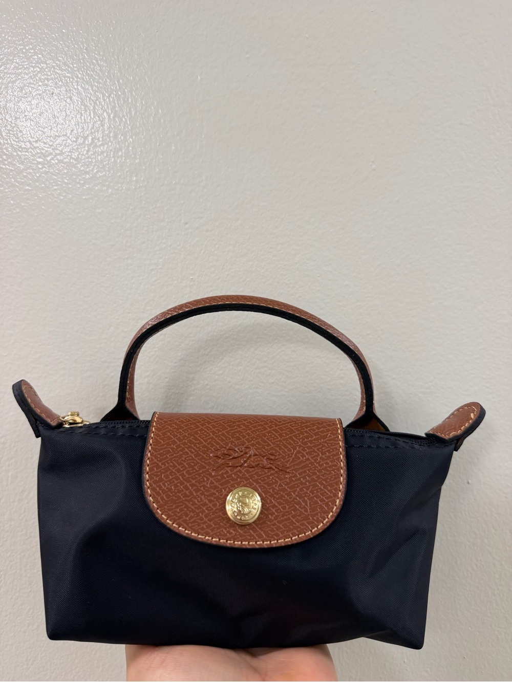 Longchamp Le Pliage mini bag - Color Black